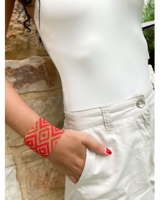 Bracelet large manchette,... 2