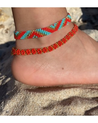 Duo chaînes de chevilles...