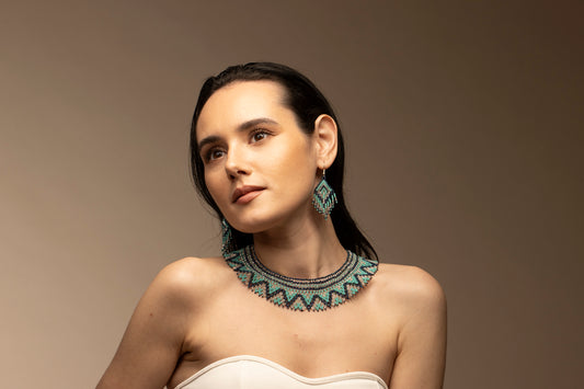 Parure Pavoreal Turquoise